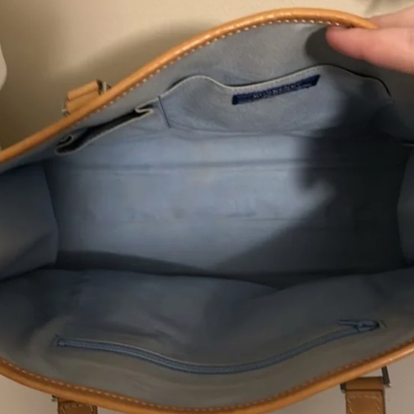 Burberry London Blue Label Canvas Handbag - EUC - Picture 4 of 8